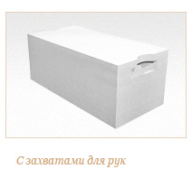 Газобетонный блок ГРАС D600, B3.5, 600x250x350 мм