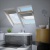 Среднеповоротные пластиковые окна Fakro PTP U4 55*78